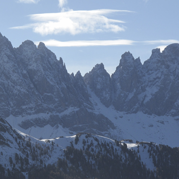 Las Dolomitas. En el jardín de los héroes